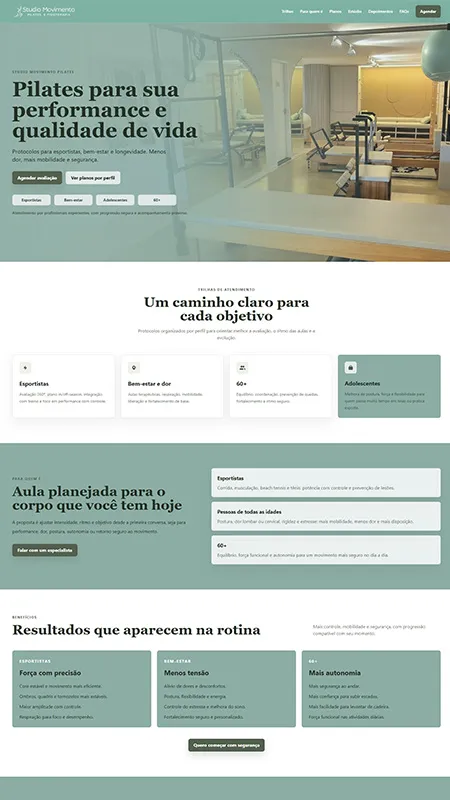 Projeto de website 10 desenvolvido por valle.dev