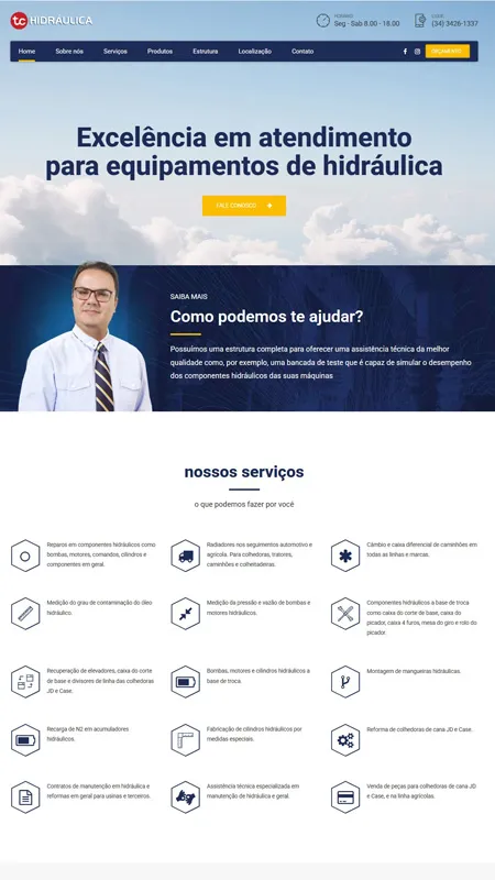 Projeto de website 11 desenvolvido por valle.dev