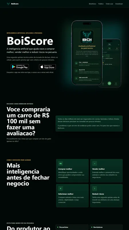 Projeto de website 15 desenvolvido por valle.dev