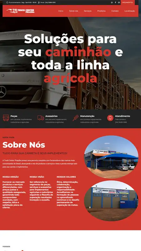 Projeto de website 18 desenvolvido por valle.dev