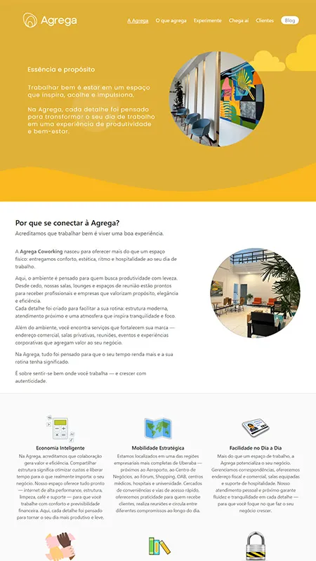 Projeto de website 4 desenvolvido por valle.dev