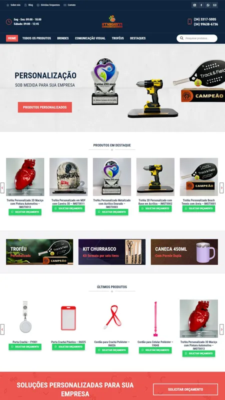 Projeto de website 9 desenvolvido por valle.dev